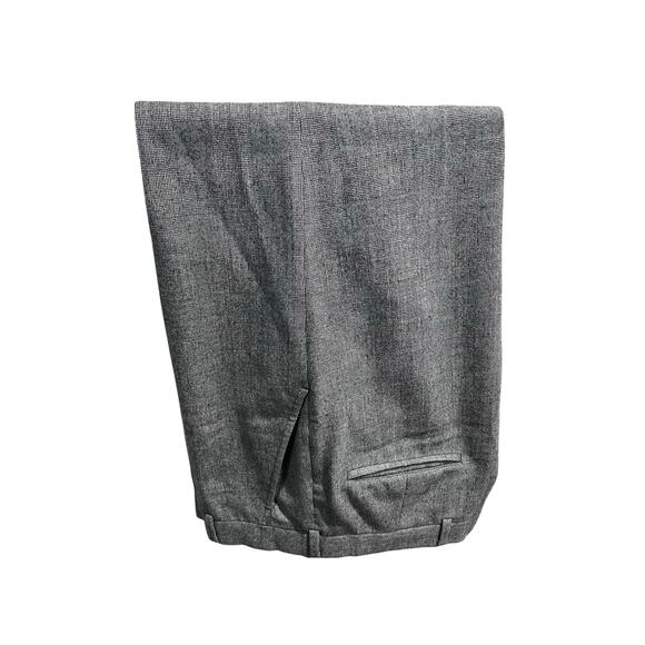 Vintage Christian Dior Monsieur Wool Suit 40R 32x31 Gray Houndstooth 2PC Classi - Picture 9 of 16